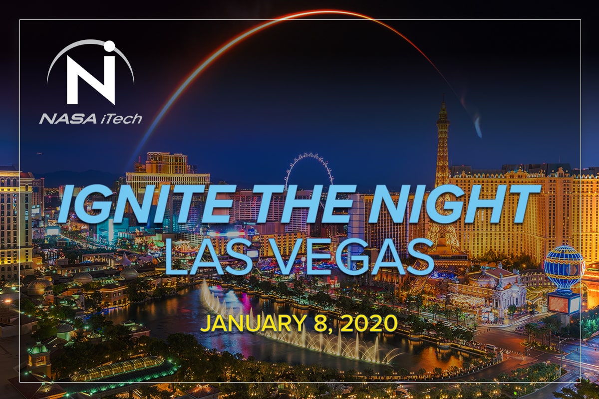 NASA iTech event: Ignite the Night LAS VEGAS on January 8, 2020